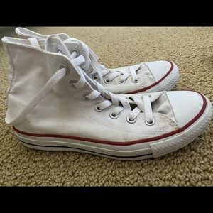 Converse high-tops size 8